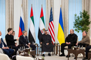 UAE president meets US, Russian and Ukrainian delegations in Abu Dhabi